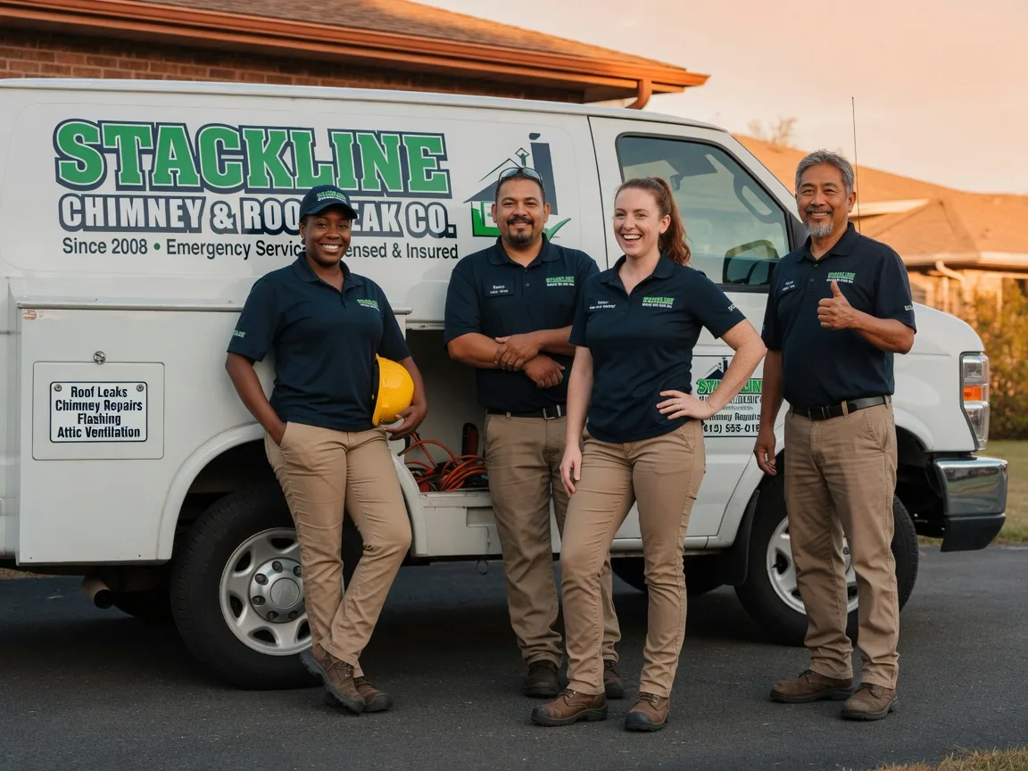 Chimney flashing repair company in Mount Vernon, GA